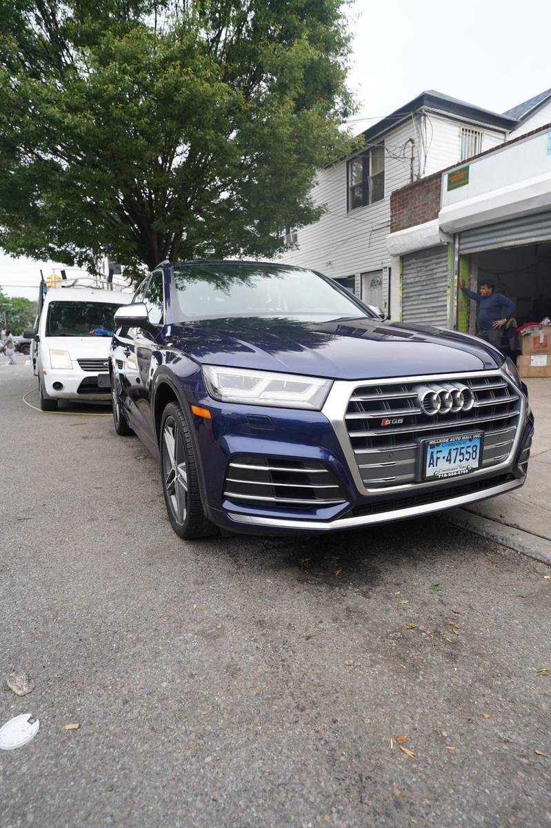 Audi SQ5 blue detailed NYC — Xentra Auto