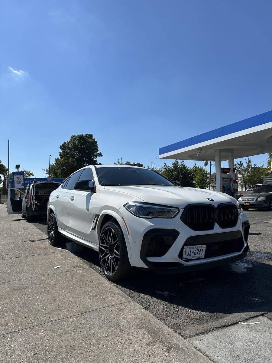 Headlight restoration BMW X6M NYC — Xentra Auto