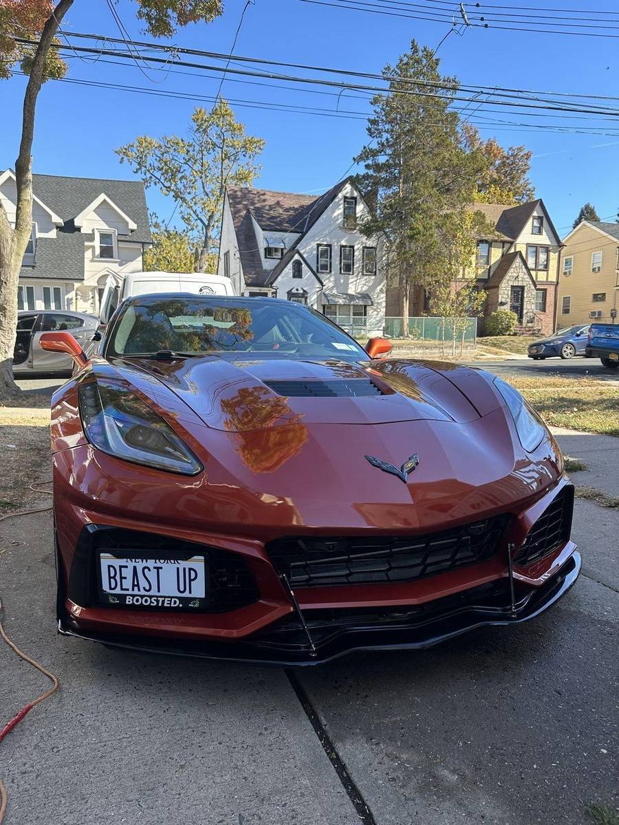 Corvette ZR1 paint correction NYC — Xentra Auto