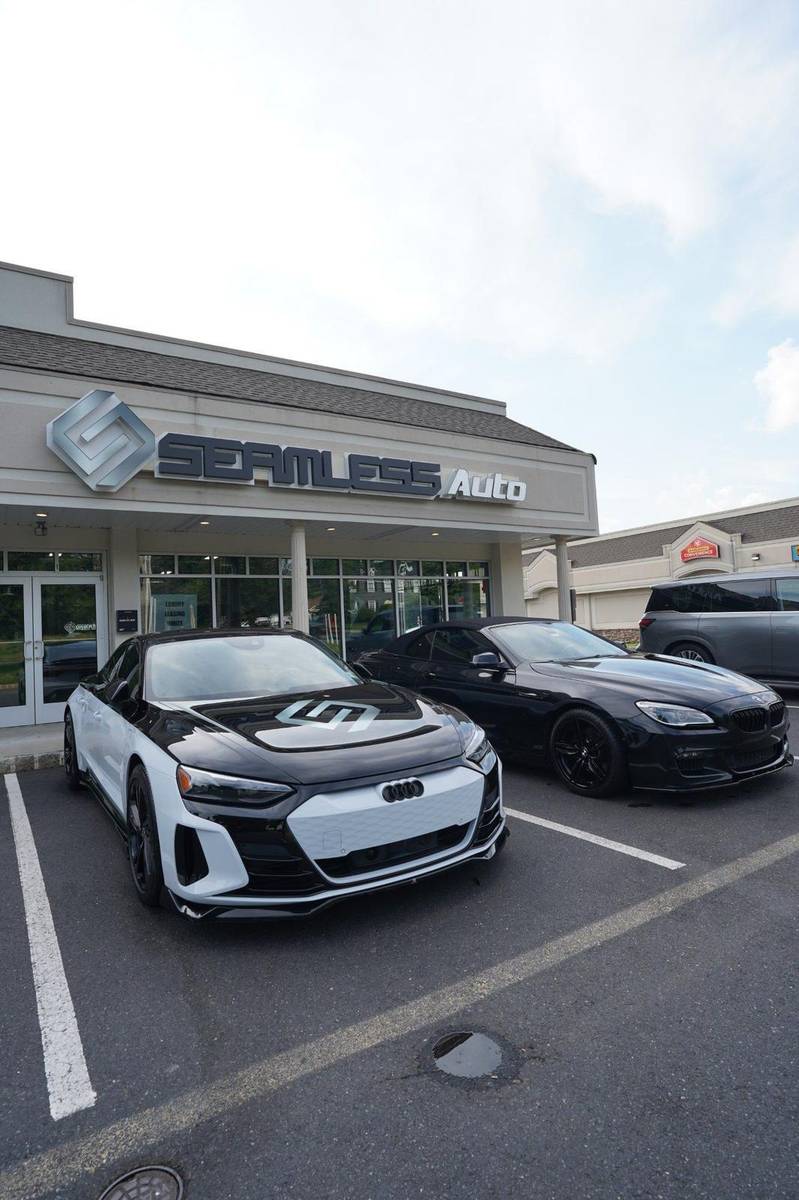 Audi e-tron GT EV detailing NYC — Xentra Auto