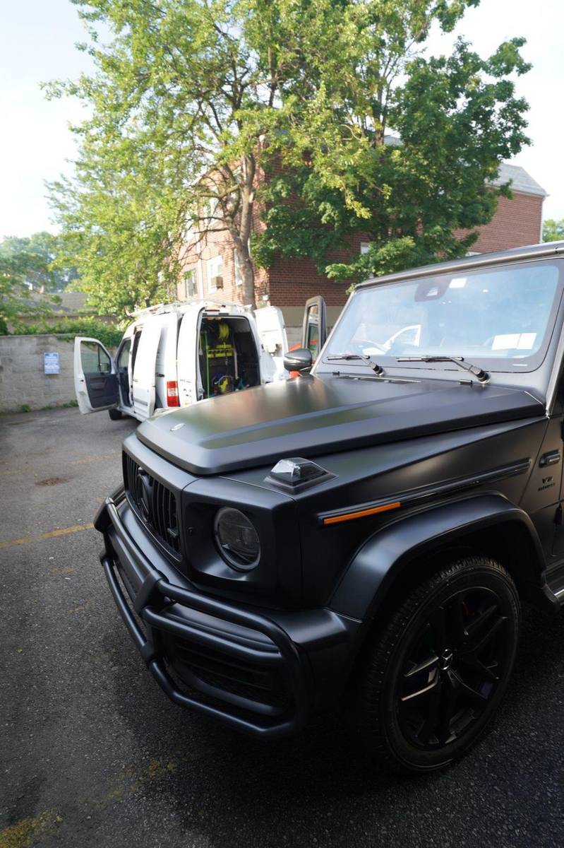 Mercedes G-Wagon front view detailed by Xentra Auto NYC