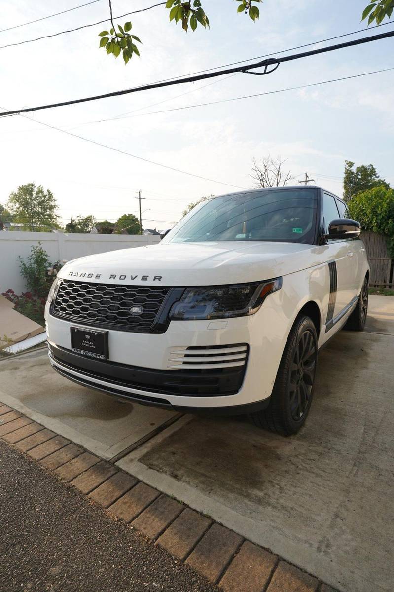 White Range Rover ceramic coating NYC — Xentra Auto