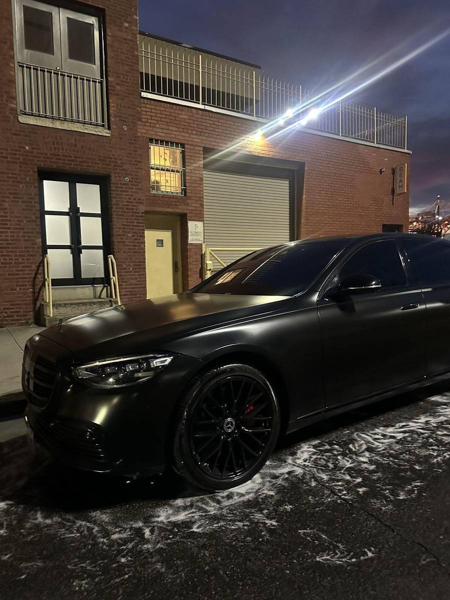 Exterior detailing Mercedes S-Class NYC — Xentra Auto