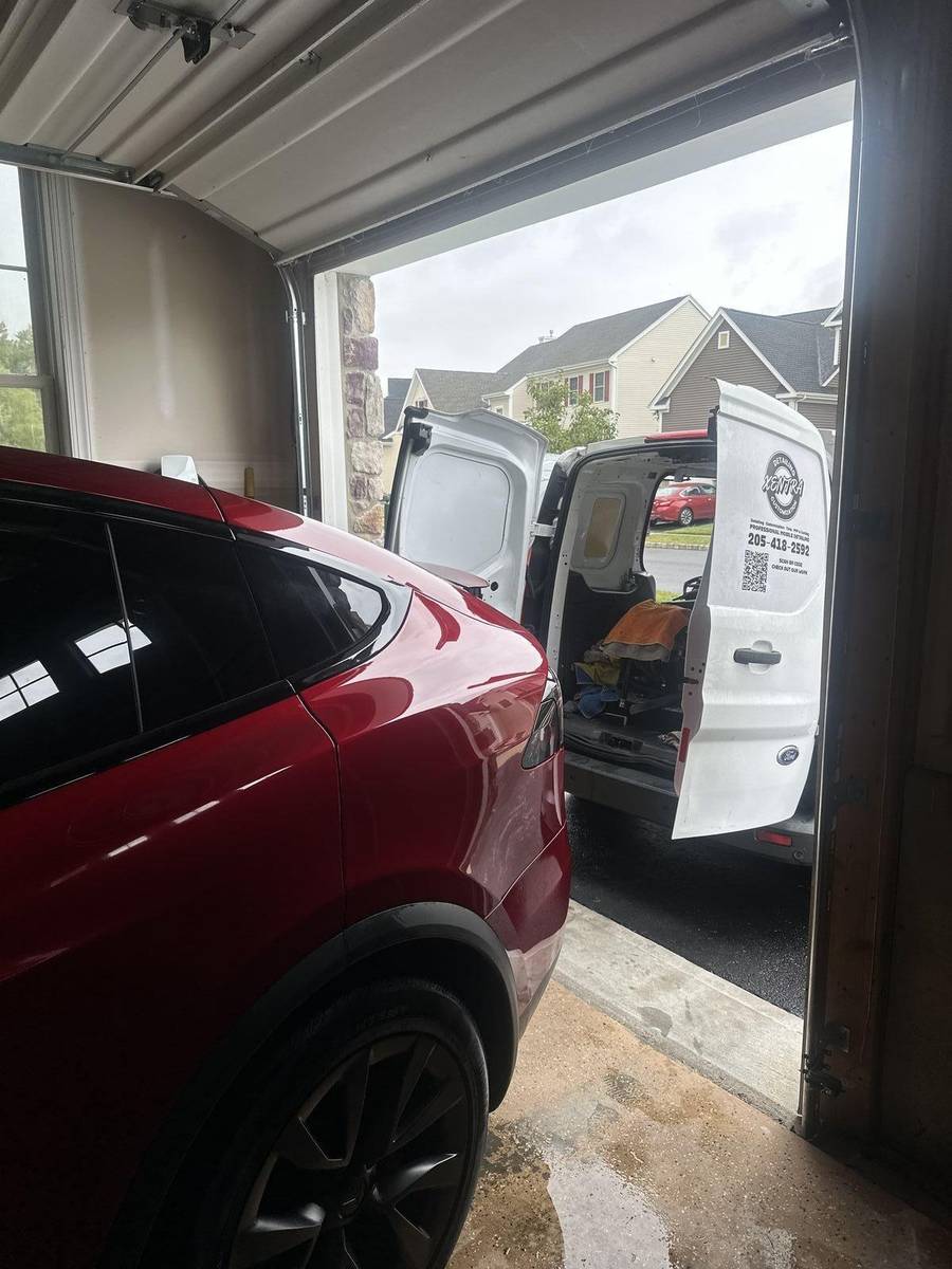 Xentra Auto mobile detailing van NYC — new car protection